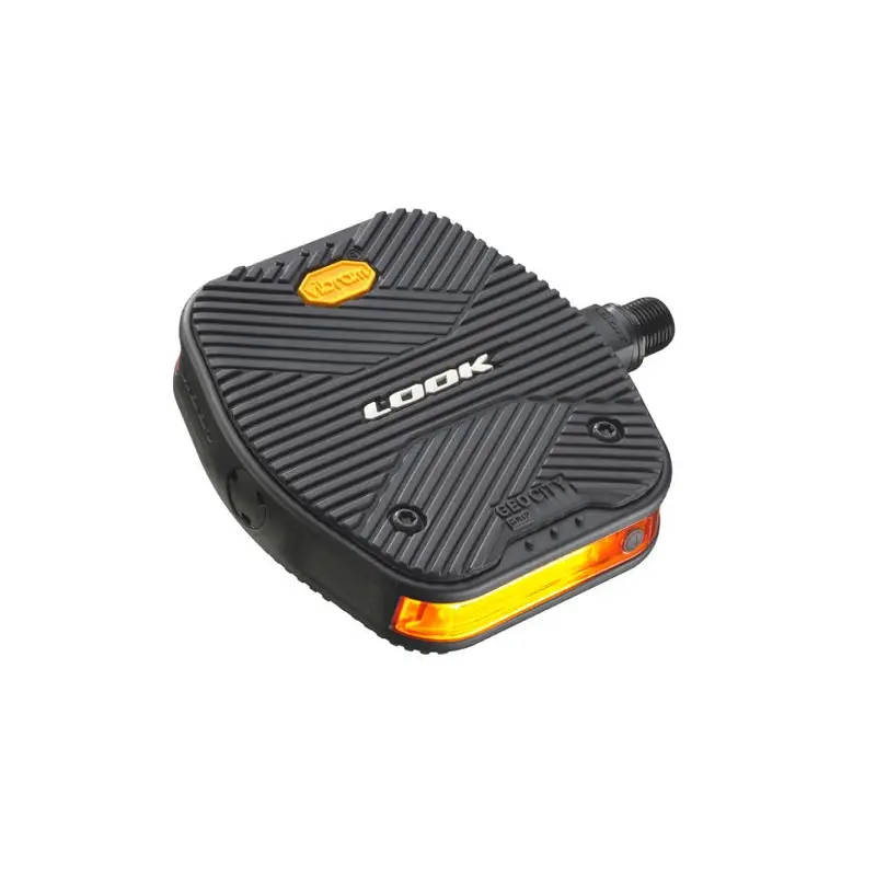 Look Geo City Vision Grip Flat Pedals - Black 1