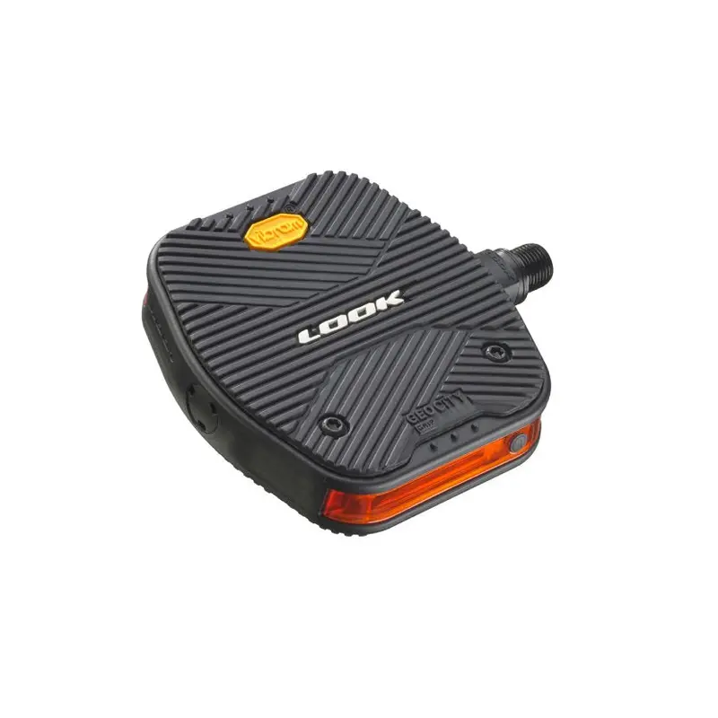 Look Geo City Vision Grip Flat Pedals - Black 2