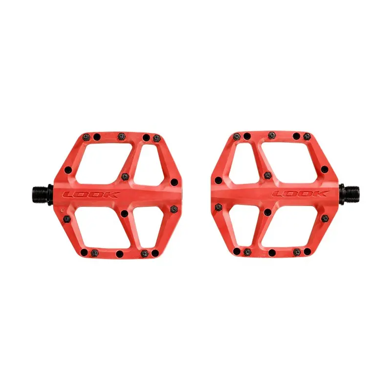 Look Trail Fusion Flat Pedals - Red 2