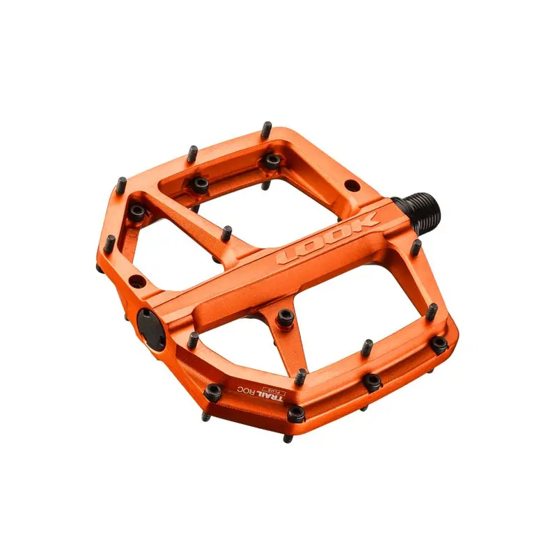 Look Trail Roc Plus Flat Pedals - Orange 1