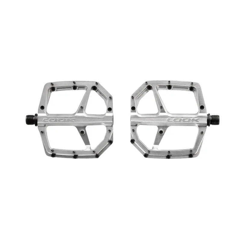 Look Trail Roc Plus Flat Pedals - Silver 2