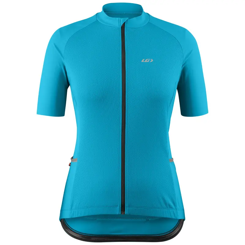Louis Garneau Beeze 4 Short Sleeve Road Jersey - Womens - Blue Hawaii - 2022 1