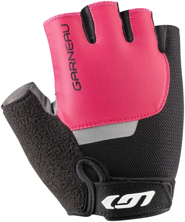 Louis Garneau Biogel Rx Road Glove - Womens - Dark Pink - Black - 2022 1