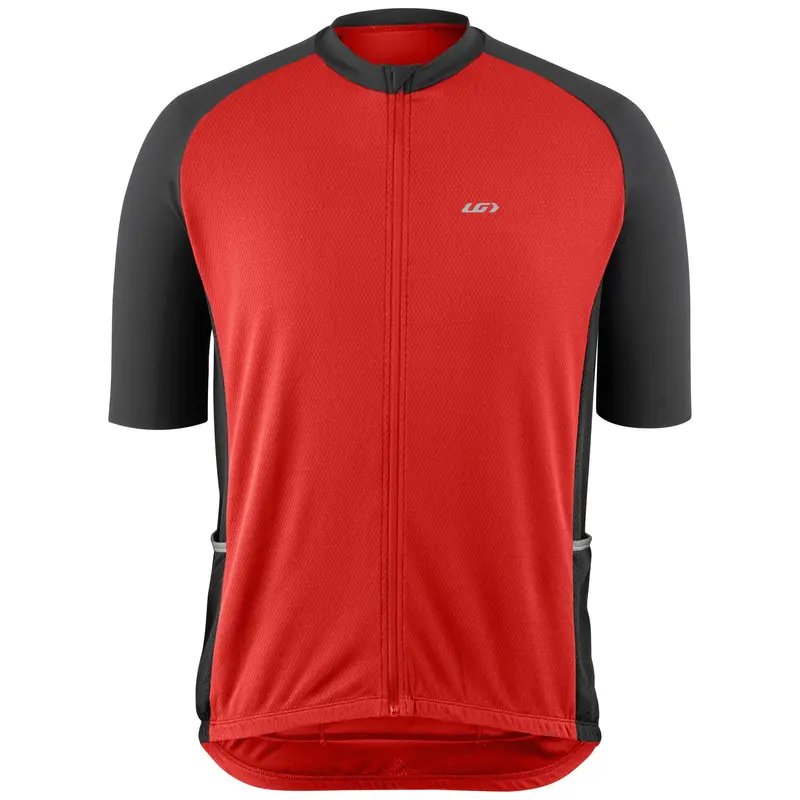 Louis Garneau Connection 4 Short Sleeve Road Jersey - Barbados Cherry 1