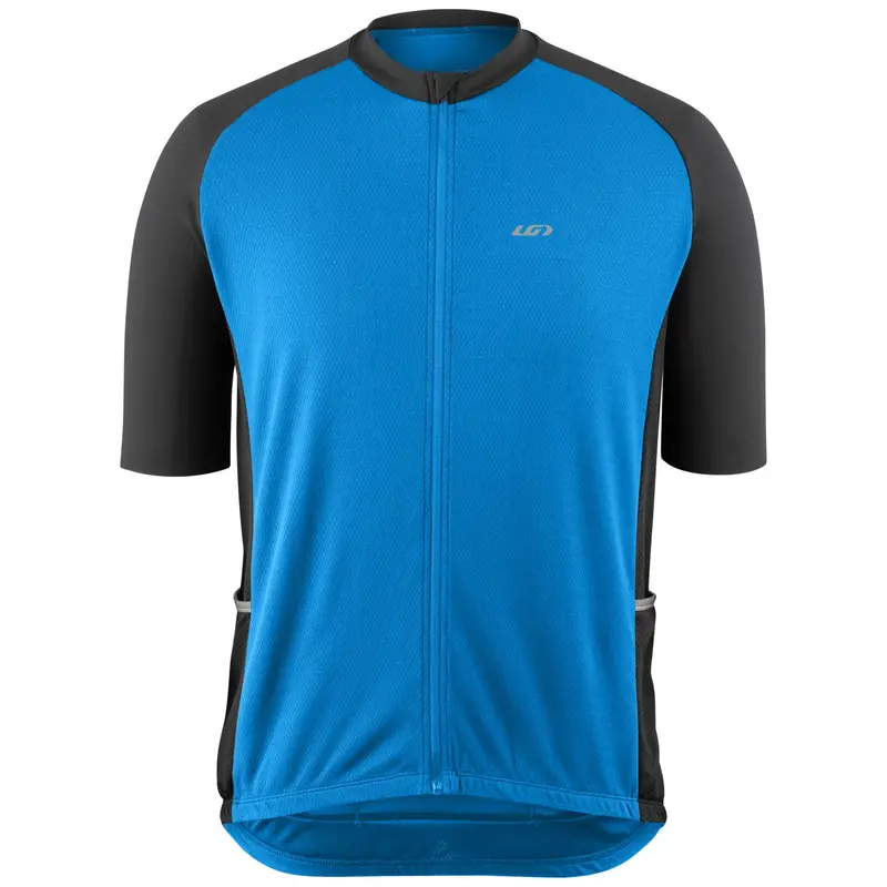 Louis Garneau Connection 4 Short Sleeve Road Jersey - Curacao Blue 1