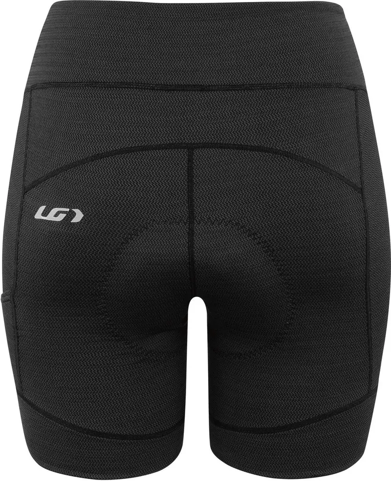 Louis Garneau Fit Sensor Texture 5.5 Cycling Short - Womens - Black 2