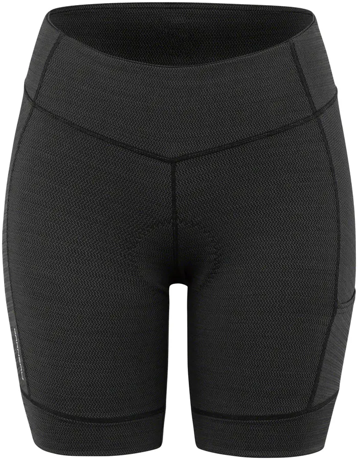 Louis Garneau Fit Sensor Texture 7.5 Cycling Short - Womens - Black 1