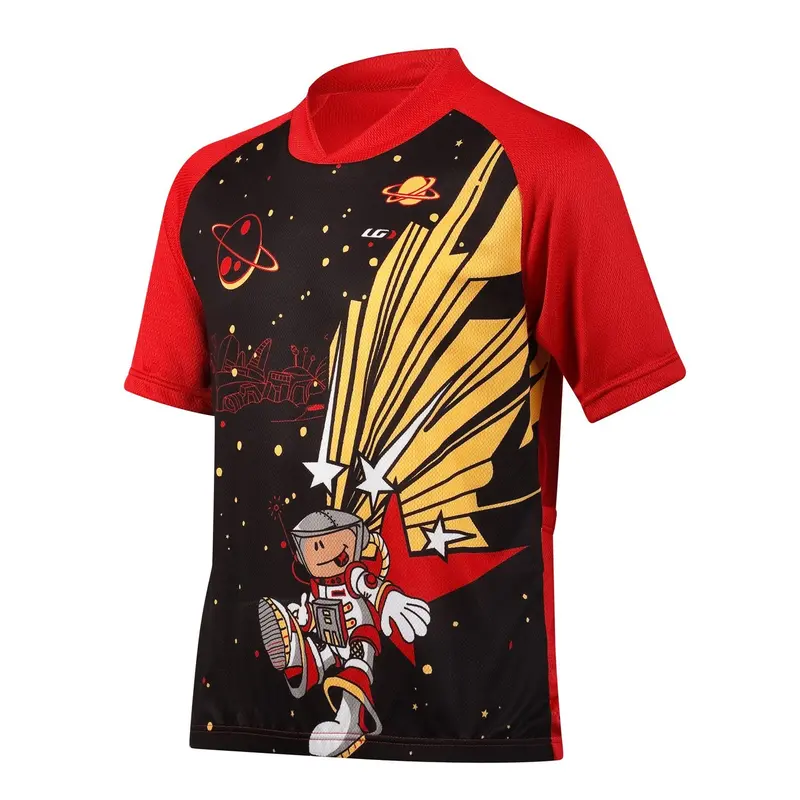 Louis Garneau Kids Short Sleeve Road Jersey - Space 1