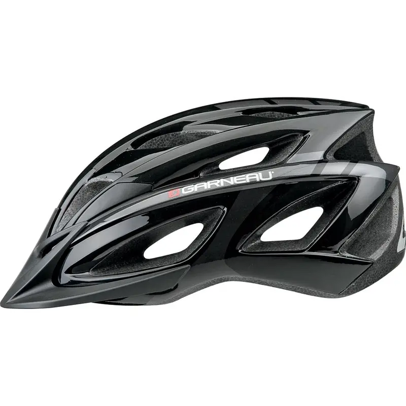 Louis Garneau Le Tour Mtb Helmet - Black-Gray 1