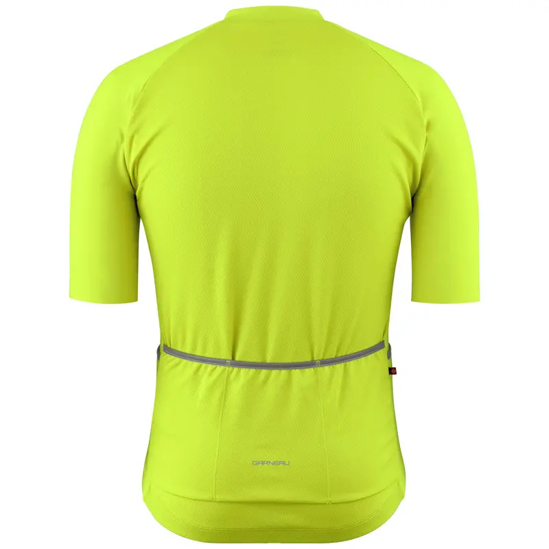 Louis Garneau Lemmon 4 Short Sleeve Road Jersey - Bright Yellow - 2022 2