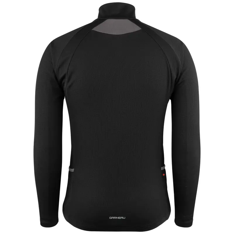 Louis Garneau Peloton Short Sleeve Road Jersey - Black-Gray 3