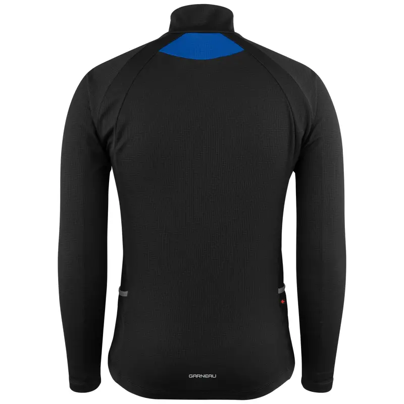 Louis Garneau Peloton Short Sleeve Road Jersey - Black-Royal 3