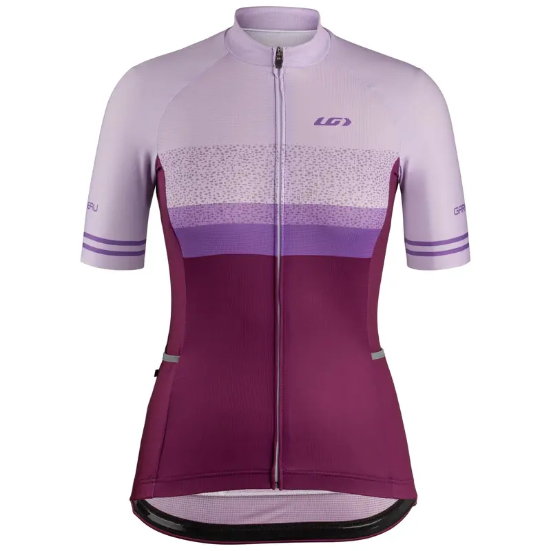 Louis Garneau Premium Short Sleeve Jersey - Womens - Salvia Purple 1