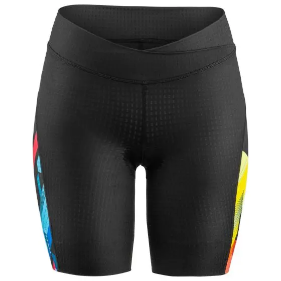 Louis Garneau Vent 8 Tri Short - Womens - Black Multi 1