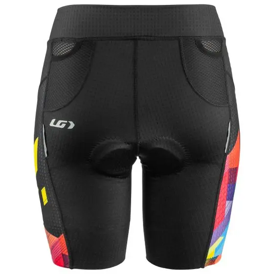 Louis Garneau Vent 8 Tri Short - Womens - Black Multi 3