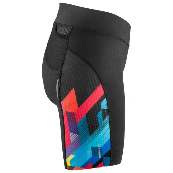 Louis Garneau Vent 8 Tri Short - Womens - Black Multi 4