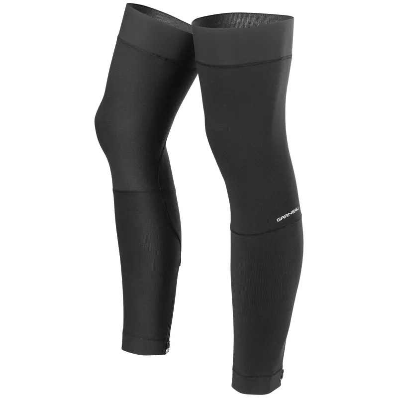 Louis Garneau Wind Pro 2 Zip Leg Warmer - Black 1