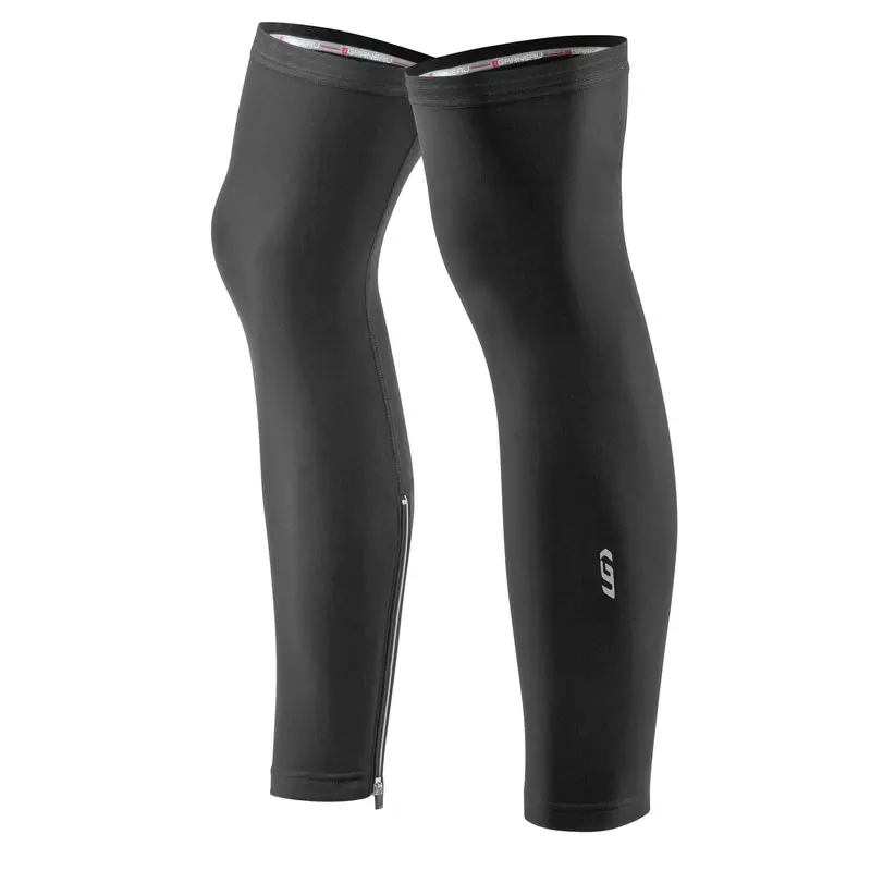 Louis Garneau Zip 2 Leg Warmer - Black 1