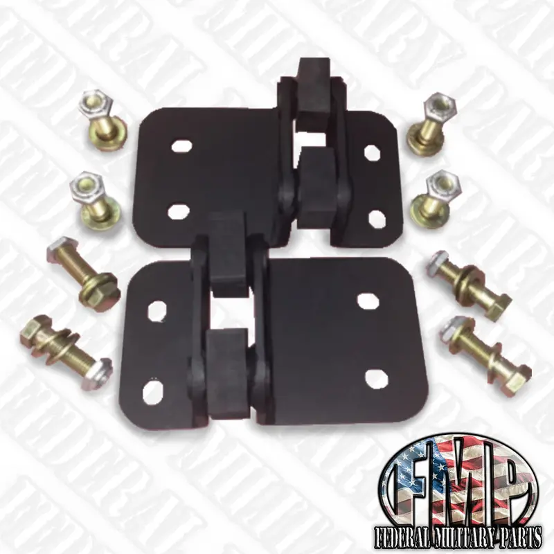 Luverne H15-Ggb Brush Guard Mounting Brackets + Hardware + 4 Buffers - Complete Set 1