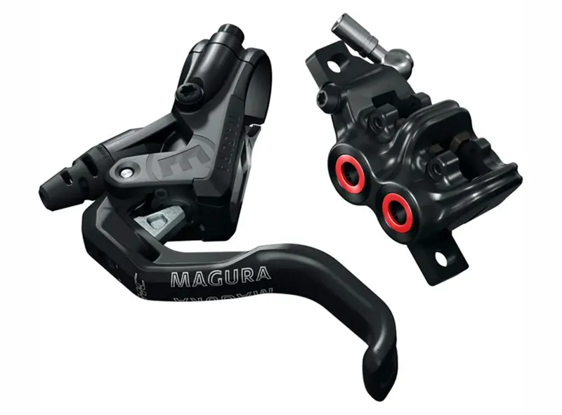 Magura Mt5 Hc Disc Brake - Black-Neon Red 1