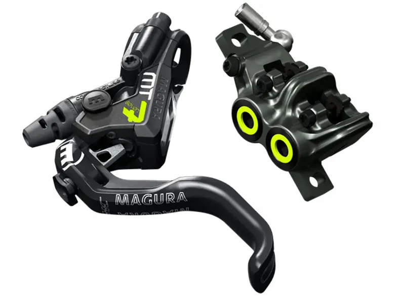 Magura Mt7 Pro Disc Brake - Black-Yellow 1