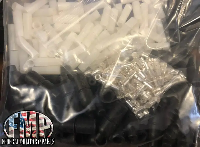 Male Military Electrical Shell Connectors - 5-Pack, 10 Pk / 100 Pk - Fits Humvee Cucv M998 / M151a1 3