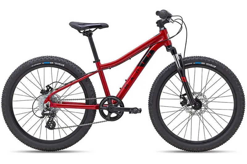 Marin Bayview Trail 24 Kids Bike - Red-Black - 2022 1
