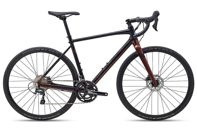 Marin Gestalt 2.5 700C Beyond Road Adventure Bike - Black-Red - 2023 1
