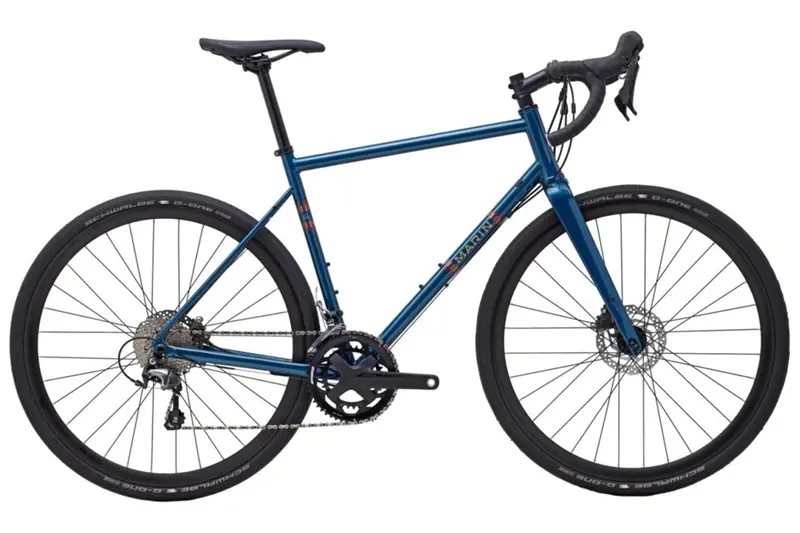 Marin Nicasio 2 700C Adventure Road Bike - Blue - 2023 1