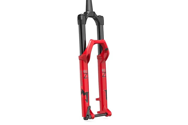 Marzocchi Bomber Z1 160 29 15Qrx110 - Gloss Red-Clear Logo 1