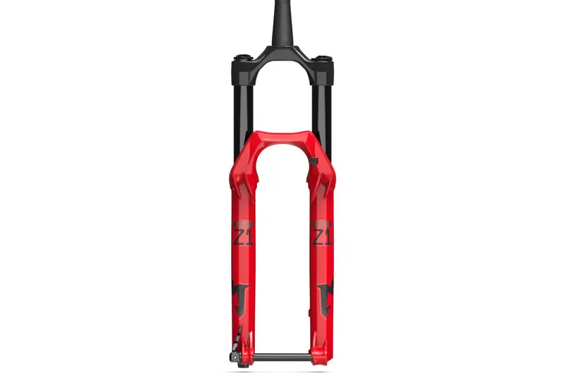 Marzocchi Bomber Z1 160 29 15Qrx110 - Gloss Red-Clear Logo 2