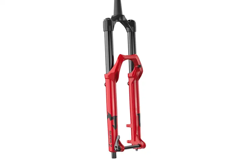 Marzocchi Super Z 180 29 15Qrx110 - Gloss Red-Clear Logo 1