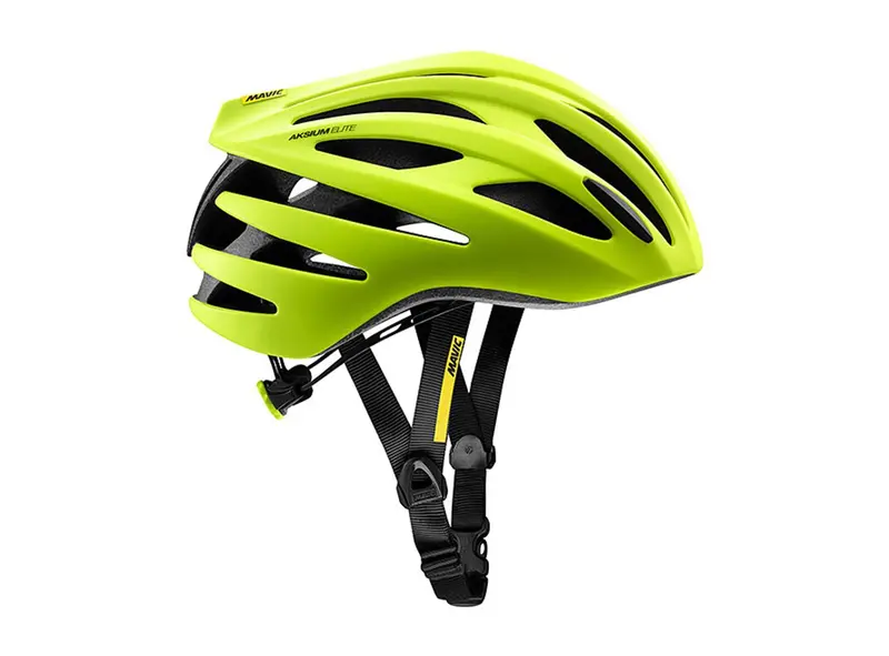 Mavic Aksium Elite Helmet - Yellow-Black 1