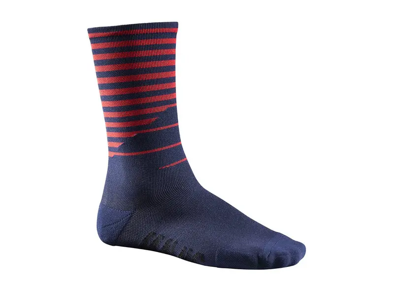 Mavic Allure Ltd Sock - Black-Fiery Red 1