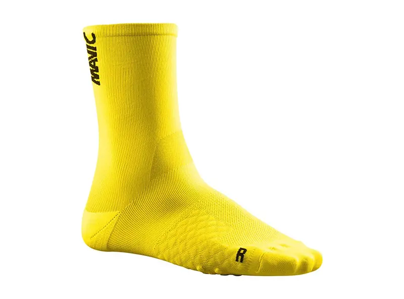 Mavic Comete Sock - Yellow-Black 1