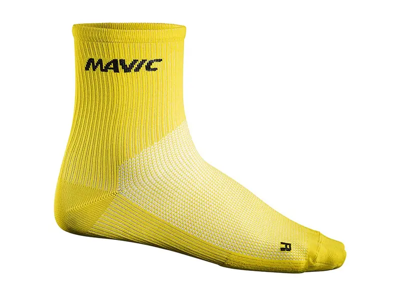 Mavic Cosmic 6" Mid Sock - Yellow 1