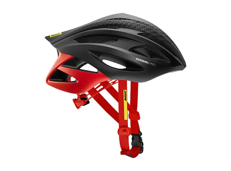 Mavic Cosmic Pro Road Helmet - Black-Red 1