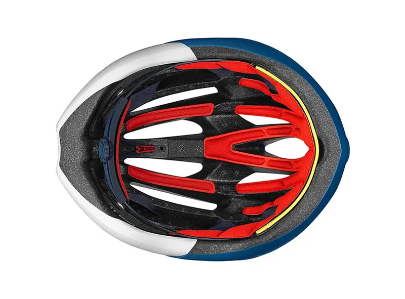 Mavic Cosmic Pro Road Helmet - True Blue-Fiery Red 1