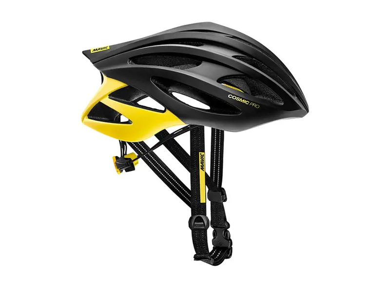 Mavic Cosmic Pro Vision Road Helmet - Black-Yellow 2