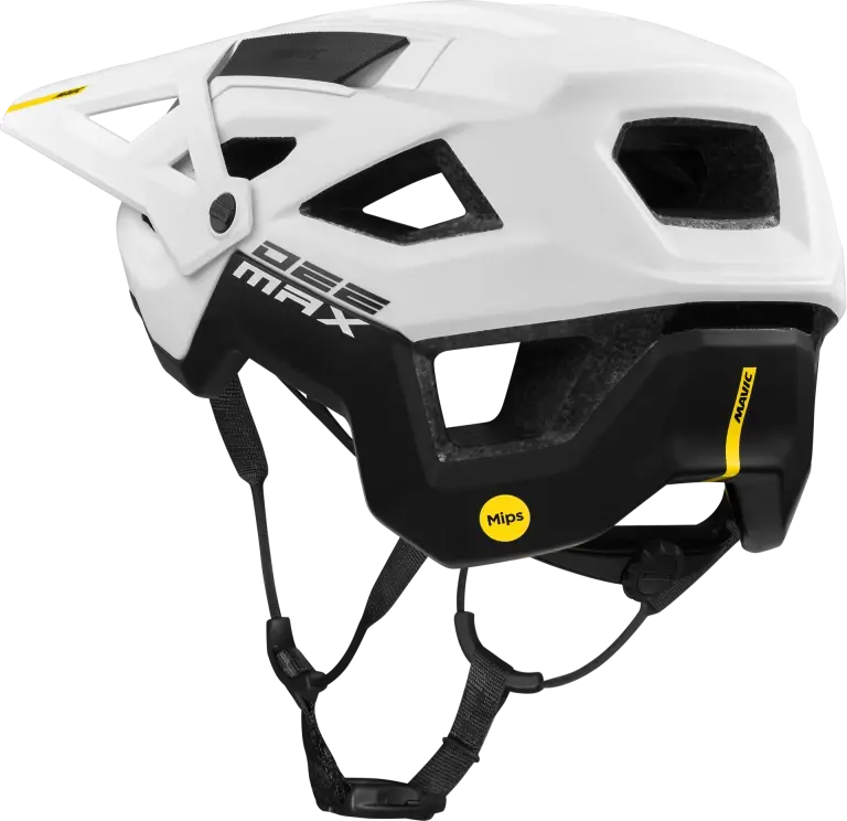 Mavic Deemax Mips Mtb Helmet - White-Black 2