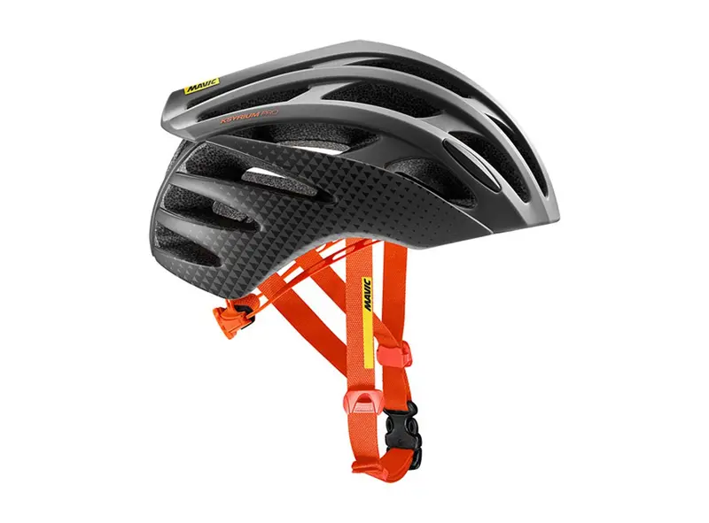 Mavic Ksyrium Pro Road Helmet - Asphalt-Orange 1