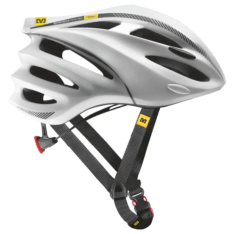 Mavic Syncro Road Helmet - White-Black 1