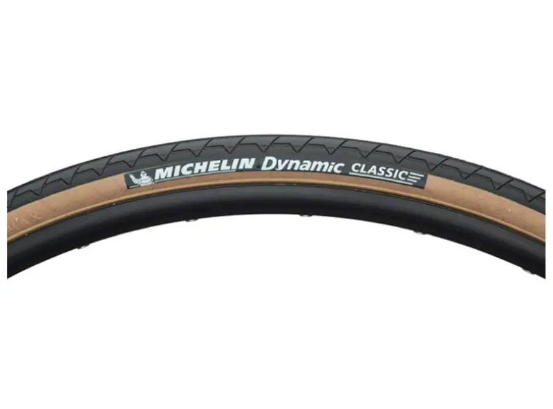 Michelin Dynamic Classic 700C Wire Road Tire - Black-Tan 1