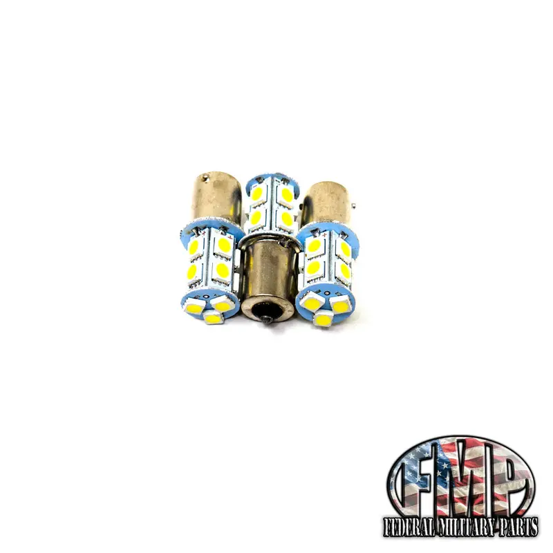 Military Trailer Bulbs - 24 Volt - 13 Led’S - Single Or Multi-Packs - Military Tail Light, Stop, Turn Signal, Marker Or Brake. For Led Conversion Fits Humvee 4