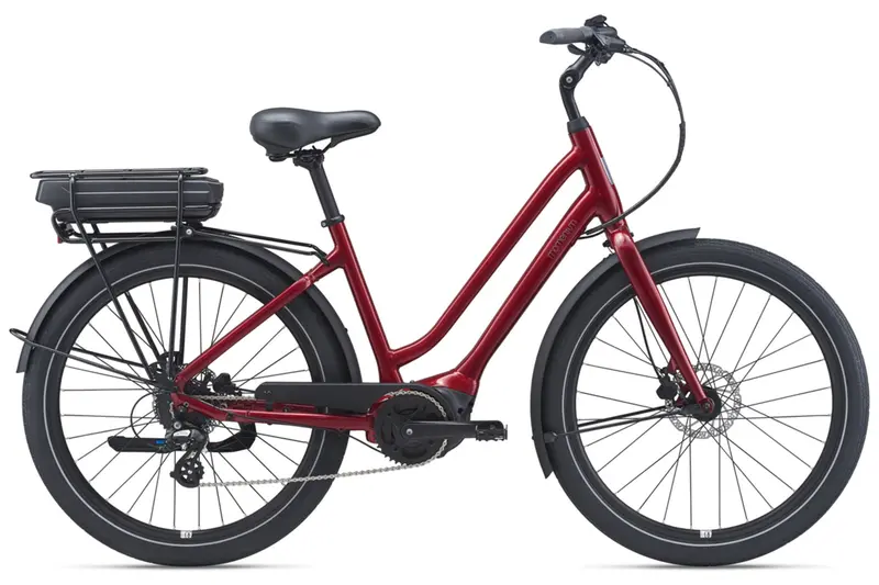Momentum Lafree E+ 26 E-Bike - Metallic Red - 2022 1