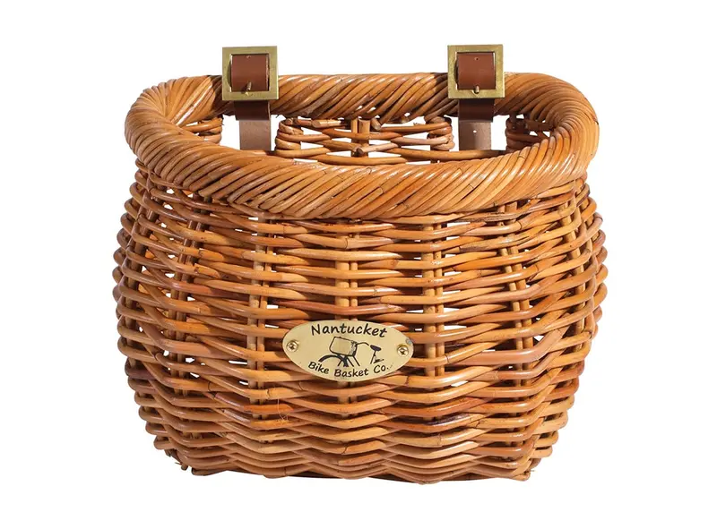 Nantucket Cisco Classic Front Basket - Honey 1