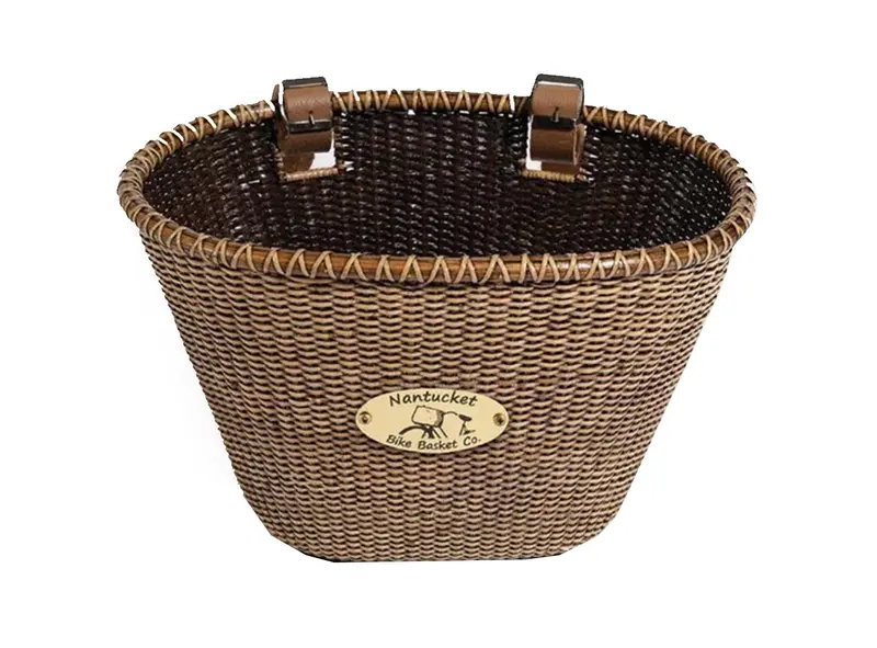 Nantucket Lightship Front Basket - Dark Stain 1