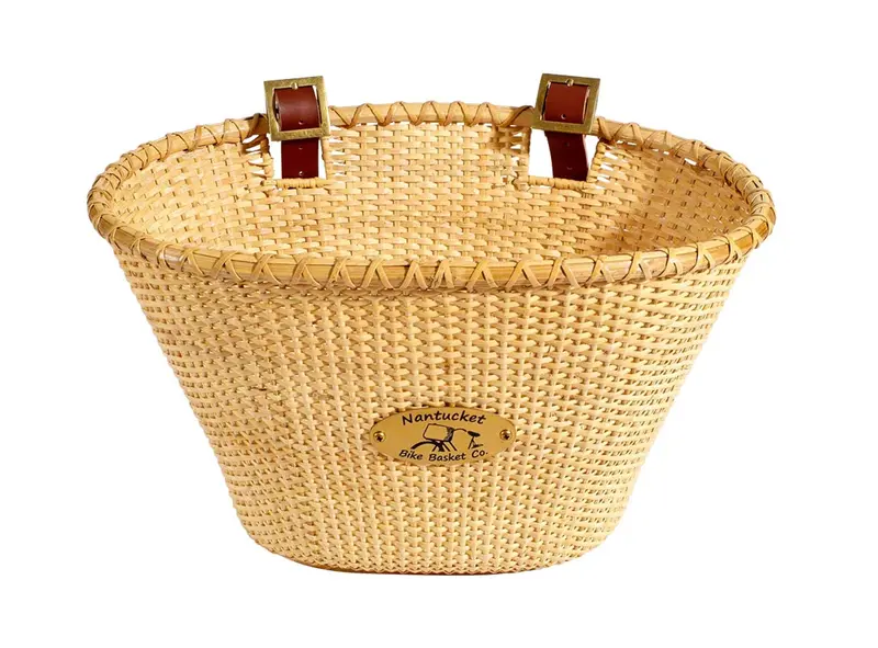 Nantucket Lightship Front Basket - Natural 1