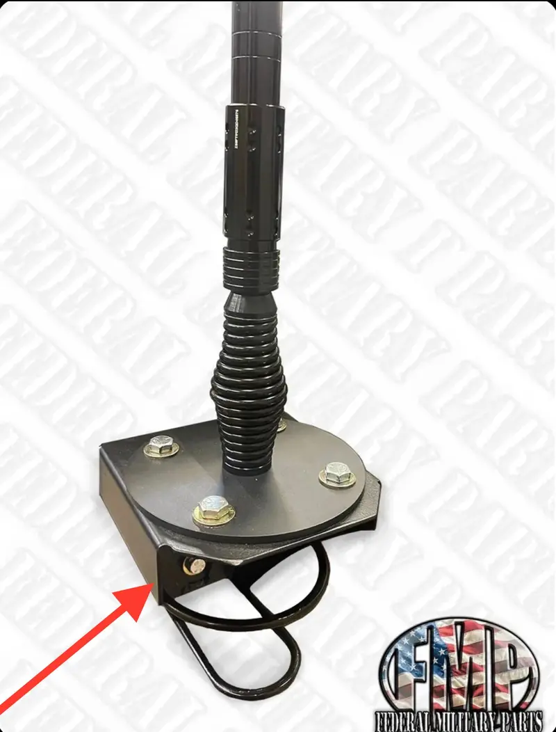 New Hmmwv Antenna Mounting Bracket Only Humvee 5340-01-197-5470 2