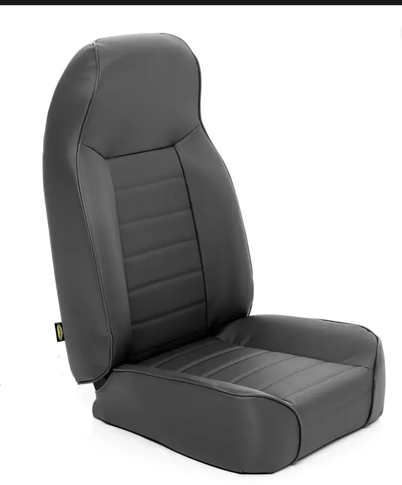 New Non-Reclining Black Vinyl Humvee Seat Hmmwv Seats For Your Military Vehicle - Single, Pair Or Set Of Four Or Five 1